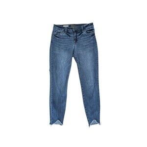 KUT from the Kloth Jeans Womens 8 Dark Blue Ankle Skinny High Rise Stretch
